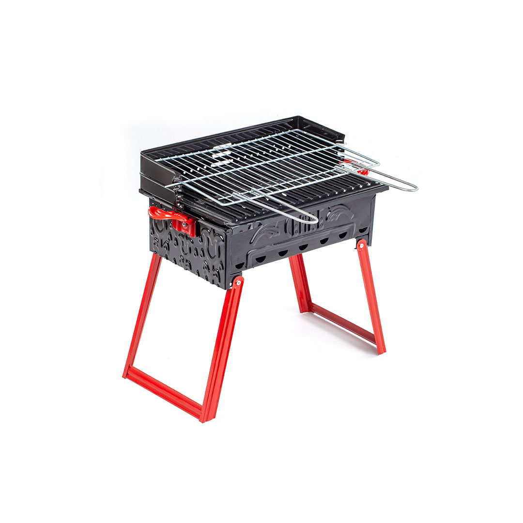 Cemre C-22 Ayaklı Çekmecesiz Pervazlı Yağdanlıklı Mangal 28*50cm