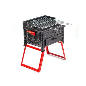 Cemre C-70 Ayaklı Pervazlı Yağdanlıklı Mangal 33*43cm