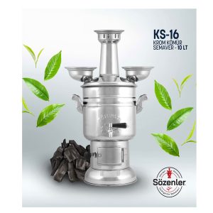 Semaver Sözenler 10 Litre Krom