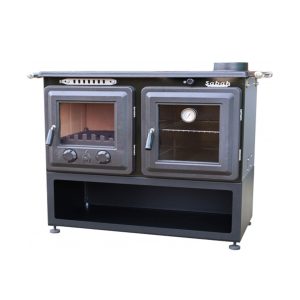 Sabah S108 Tuğlalı Döküm Fırınlı Şömine Soba