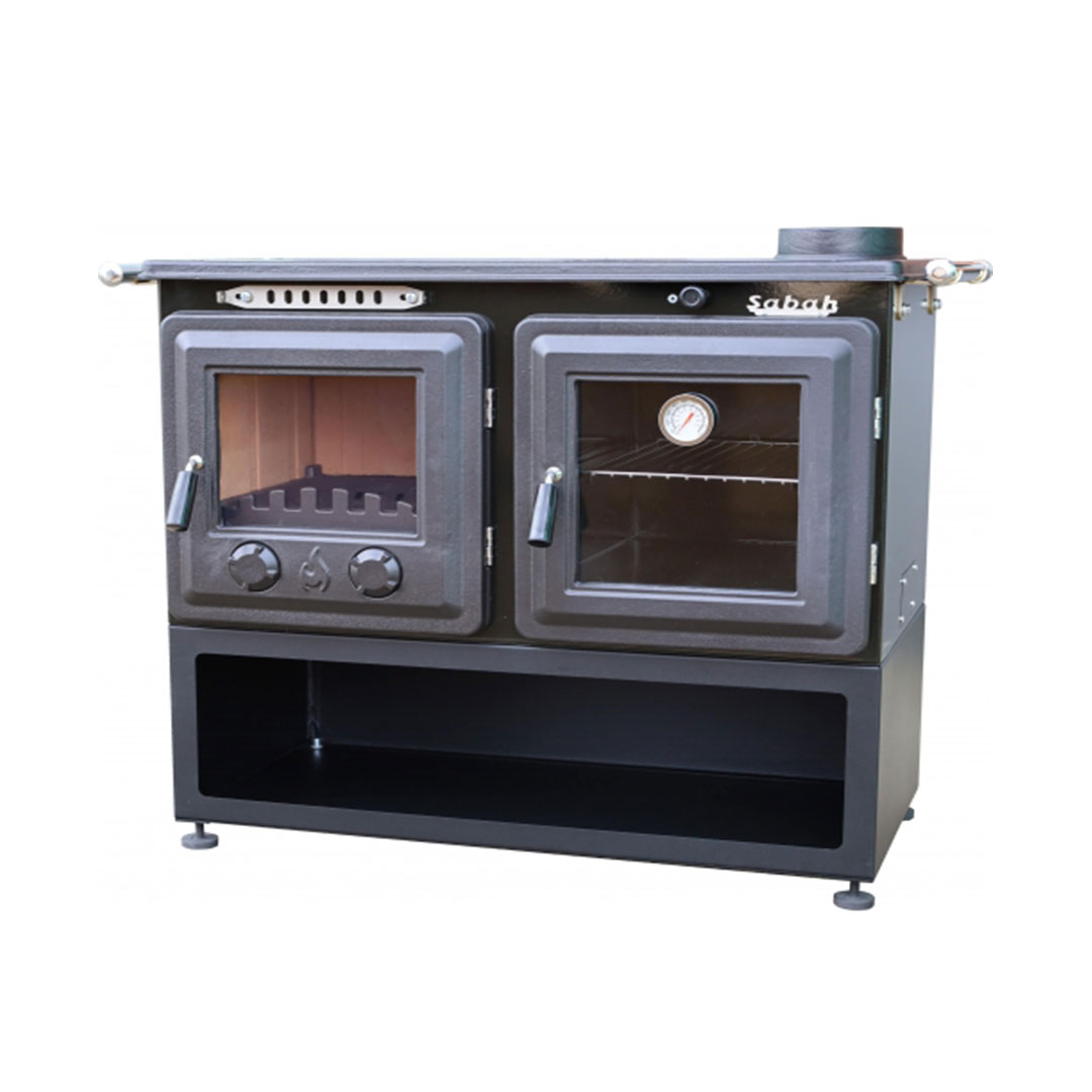 Sabah S108 Tuğlalı Döküm Fırınlı Şömine Soba