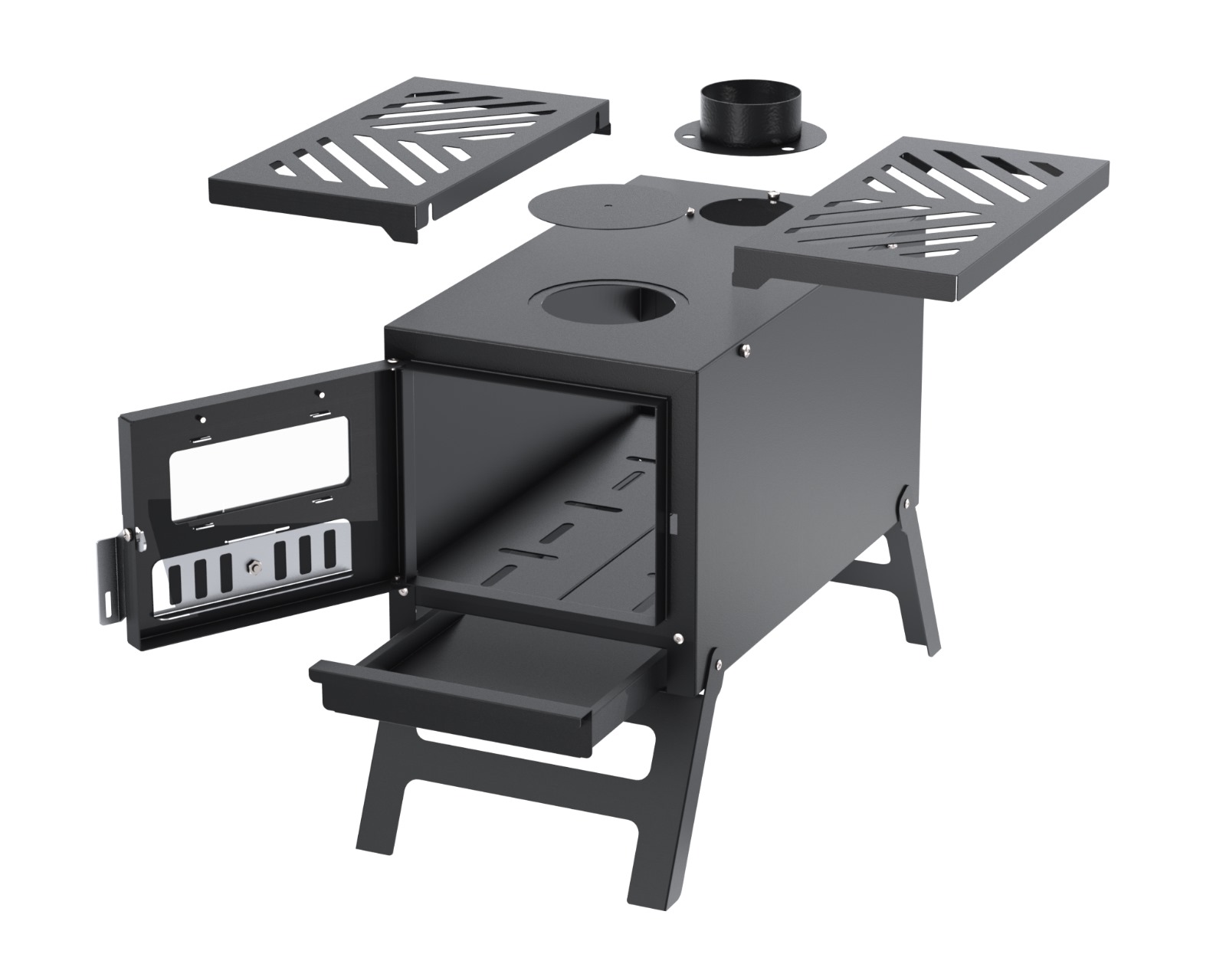 Mizan Marina Grill Kamp Sobası - Görsel 4