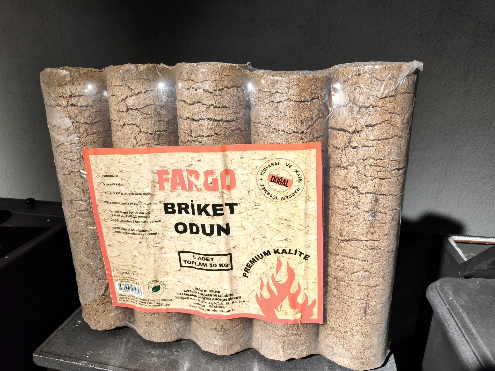 Sıkıştırılmış Pelet Sobası Odunu