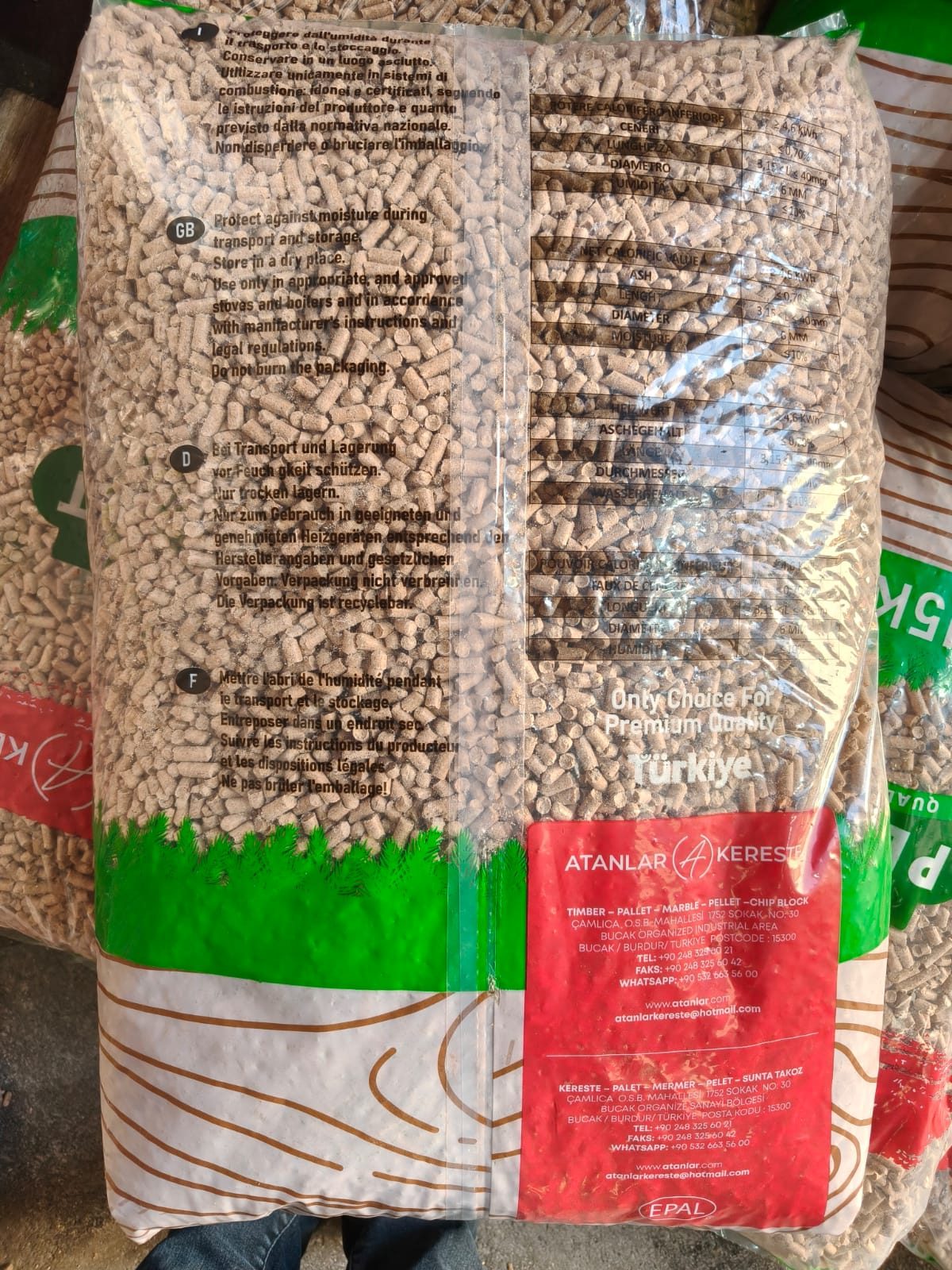 Pelet Yakıtı 15 Kg - Görsel 2