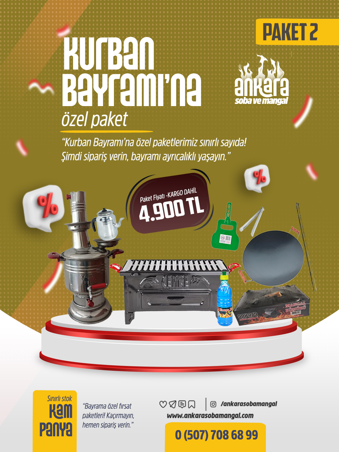 Kurban Bayramı'na Özel 2.Paket