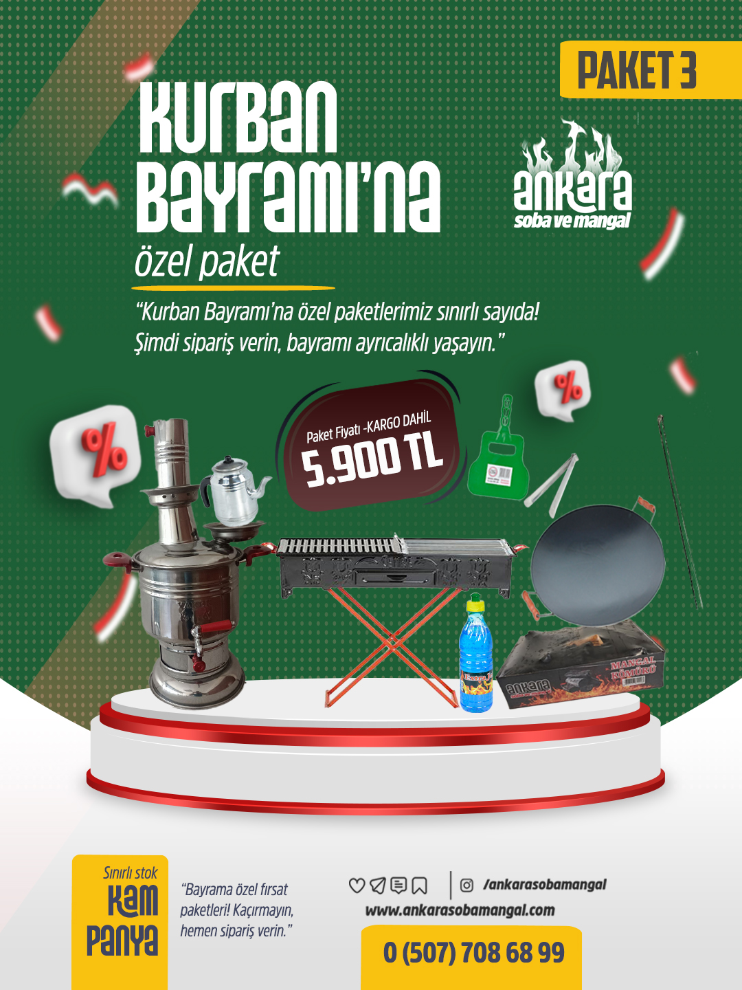 Kurban Bayramı'na Özel 3.Paket